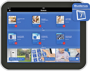 <p>
</p>

<p>
Buderus: App EasyInform. 
</p> - © Bild: Buderus

