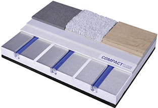 <p>
</p>

<p>
Schichtaufbau CompactFloor PRO. 
</p> - © Bild: Compact Floor

