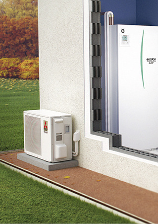 



Mitsubishi Electric: Ecodan-Wärmepumpensystem. 
