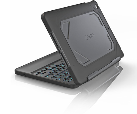 



Zagg: Rugged Folio für iPad Air / iPad mini. 
