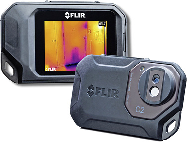 <p>
</p>

<p>
Flir Systems: Kompakt-Wärmebildkamera C2. 
</p> - © Bild: Flir Systems

