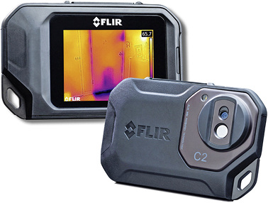 



Flir Systems: Kompakt-Wärmebildkamera C2. 
