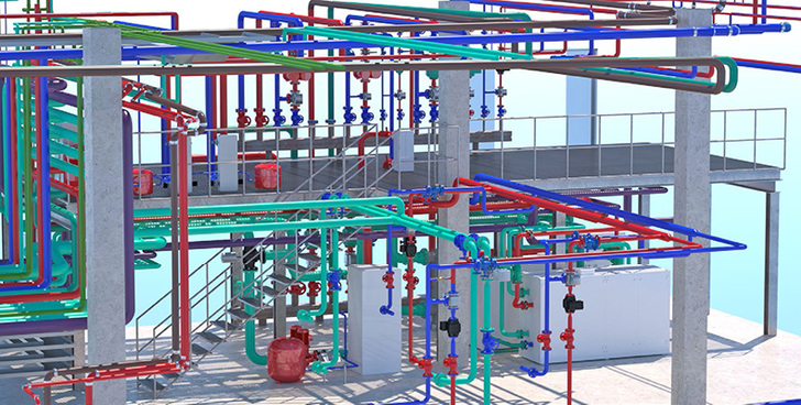 
1
 Linear 3D: Mithilfe von 3D-Bauteilbibliotheken sind sehr präzise Anlagenansichten möglich. Schnitte und 2D-Ansichten werden automatisch generiert. 3D-Planung für das Marienhaus Klinikum St. Elisabeth / Neuwied, HPI Himmen Ingenieurgesellschaft, Köln.



