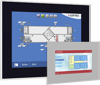 <p>
</p>
<p>
Loytec: Glas L-VIS Touch Panels. 
</p> - © Bild: Loytec
 
Loytec: Glas L-VIS Touch Panels.