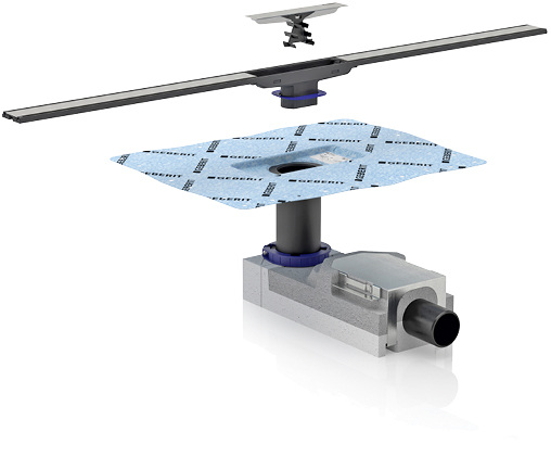 <p>
</p>
<p>
Geberit: Duschrinne CleanLine. 
</p> - © Bild: Geberit
 
Geberit: Duschrinne CleanLine.