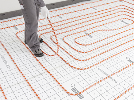 



Rehau: Klettsystem Rautherm Speed. 
