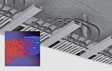 <p>
</p>

<p>
Emco: Kühldeckensystem emcocool GK-PCM-WT. 
</p> - © Bild: Emco

