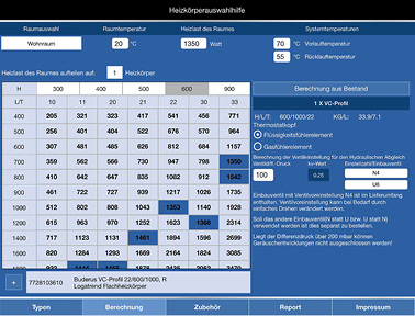 <p>
</p>
<p>
Buderus: App EasyPlanPRO. 
</p> - © Bild: Buderus
 
Buderus: App EasyPlanPRO.