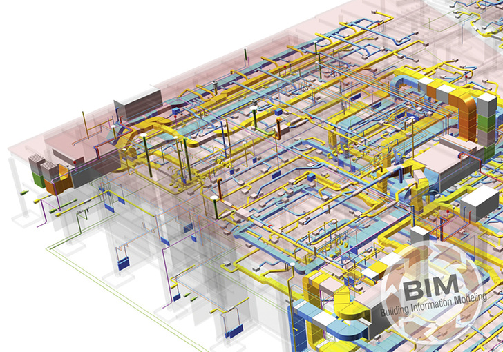 <p>
</p>

<p>
<span class="GVAbbildungszahl">1</span>
 TGA-Planung für einen Supermarkt mit Rukon-TGA. Das durchgehende Datenmodell und automatische Änderungsfunktionen gewährleisten ein Höchstmaß an Flexibilität. Kollisionen werden automatisch erkannt. 
</p> - © Bild: Tacos

