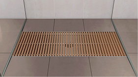 



ACO Haustechnik: Flächenentwässerungslösung Walk-in 
