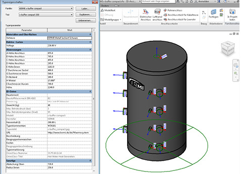 <p>
Kermi: BIM-Daten für Heizkörper, Wärmepumpen und Speicher. 
</p>
<p>
</p> - © Bild: Kermi
 
Kermi: BIM-Daten für Heizkörper, Wärmepumpen und Speicher.