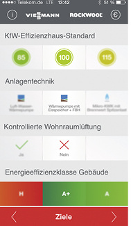 <p>
iPhone-App „Förderfokus Energiesparen“. 
</p>

<p>
</p> - © Bild: Viessmann Werke

