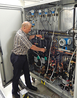 



Honeywell: Wärmepumpen-Teststrecke zur ganzheitlichen Betrachtung von Kältekreisen.
