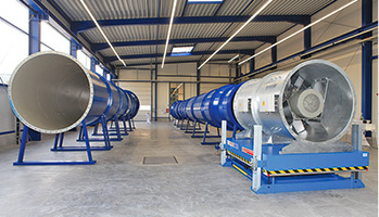 



Am deutschen Standort Windischbuch forscht Systemair an der Optimierung von Axial- und Entrauchungsventilatoren. 
