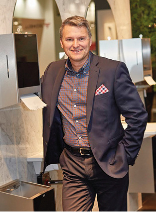 



Roger Basler, CEO von Franke Water Systems. 
