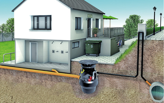 



Kessel: Pumpstation Aqualift XL. 
