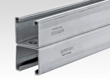 <p>
</p>
<p>
Müpro: MPR-Edelstahlschiene mit H-Profil. 
</p> - © Müpro
 
Müpro: MPR-Edelstahlschiene mit H-Profil.