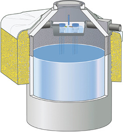 <p>
</p>
<p>
Mall: Regenspeicher Sico. 
</p> - © Mall Umweltsysteme
 
Mall: Regenspeicher Sico.