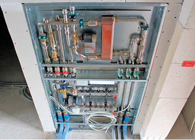 



Taconova: Wohnungsübergabestation TacoTherm Dual Piko. 
