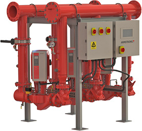 <p>
</p>

<p>
Armstrong Fluidtechnology: Anschlussfertige iFMS-Pumpenstation. 
</p> - © Armstrong Fluidtechnology

