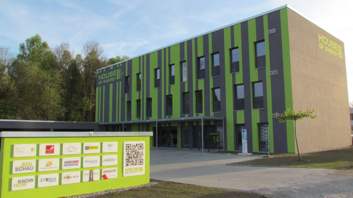 Das “House of Energy“ ist das Weltweit erste zertifizierte “Passivhaus Premium“. - © Airoptima
