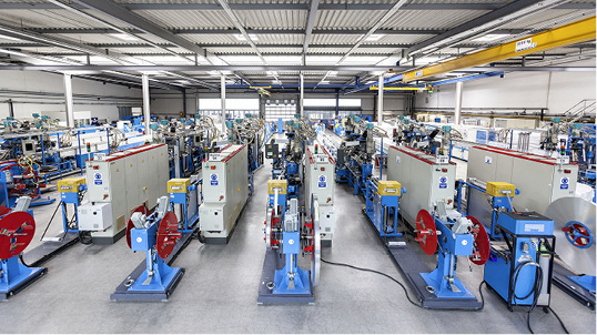 <p>
Uponor: In zwei Werksteilen werden in Zella-Mehlis Verbundrohre in den Dimensionen 12 bis 110 mm hergestellt.
</p>
<p>
</p> - © Uponor
 
Uponor: In zwei Werksteilen werden in Zella-Mehlis Verbundrohre in den Dimensionen 12 bis 110 mm hergestellt.