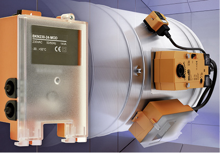 <p>
</p>
<p>
Belimo: Integrierter Brandschutz mit Modbus RTU. 
</p> - © Belimo
 
Belimo: Integrierter Brandschutz mit Modbus RTU.