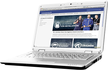 <p>
</p>
<p>
Grundfos: Online-Angebot für Installateure. 
</p> - © Grundfos
 
Grundfos: Online-Angebot für Installateure.