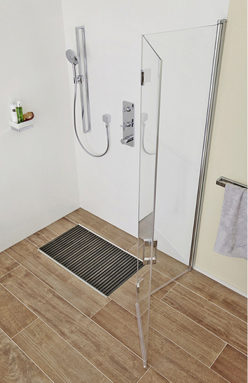 



Kermi Liga: Walk-In-Faltwand-Version. 
