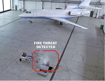 <p>
</p>
<p>
Bosch Sicherheitssysteme: video-basierte Branderkennung Aviotec. 
</p> - © Bosch
 
Bosch Sicherheitssysteme: video-basierte Branderkennung Aviotec.