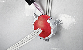 <p>
</p>
<p>
Hilti: Kabelmanschette CFS-CC. 
</p> - © Hilti
 
Hilti: Kabelmanschette CFS-CC.