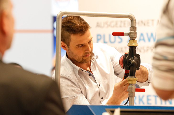 Grundfos Installer Champion Thomas Falter.