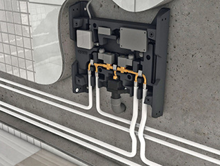 



Uponor: Hygiene-Spülstation Smatrix Aqua Plus. 
