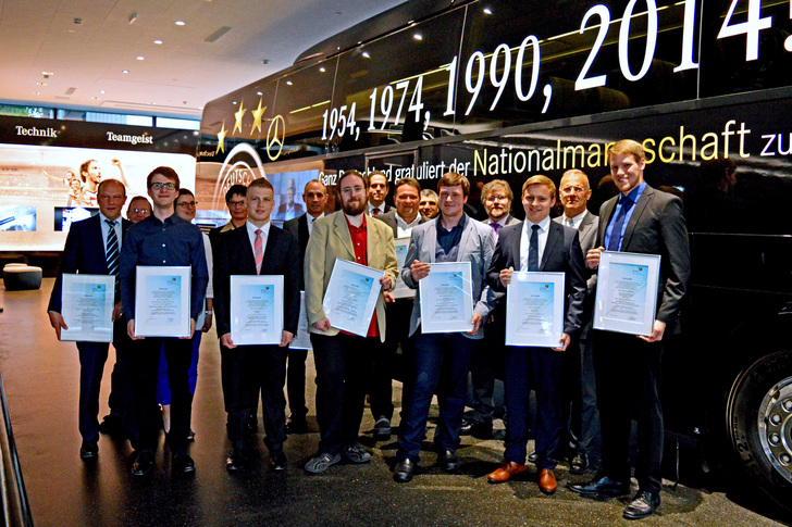 Der BTGA ehrte die besten Auszubildenden der TGA-Branche im Deutschen Fußballmuseum in Dortmund. - © ja / BTGA
