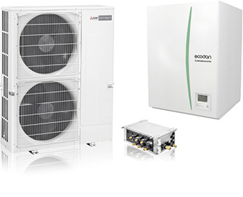 



Mitsubishi Electric: Setlösung City Multi / Ecodan. 
