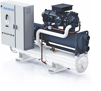 <p>
</p>

<p>
Daikin: Wassergekühlter EWWD-VZ-Kaltwassersatz. 
</p> - © Daikin

