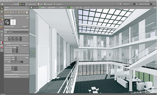 tageslichtsysteme in dialux tga