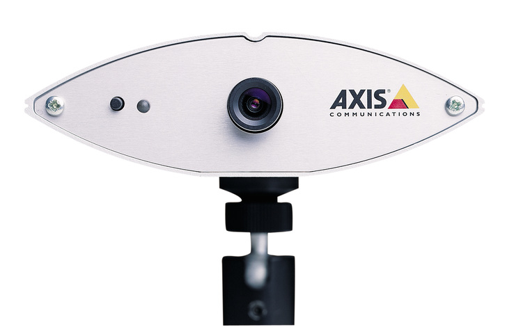 1996 kam mit der Axis 200 die erste Netzwerk-Kamera auf den Markt. - © Axis Communications
