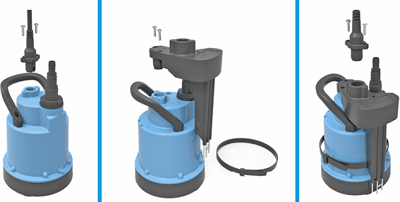 



Pentair Jung Pumpen: Nachrüstung der Simer-Level-Control-Schaltung. 
