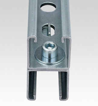 <p>
</p>
<p>
Müpro: Montierter MPC-/MPR-Klemmverbinder für H-Profile. 
</p> - © Müpro
 
Müpro: Montierter MPC-/MPR-Klemmverbinder für H-Profile.