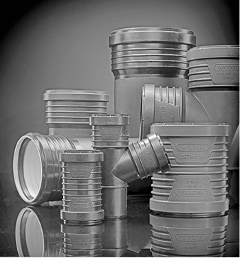 <p>
</p>
<p>
Wavin: Abwasserrohrsystem SiTech+. 
</p> - © Wavin
 
Wavin: Abwasserrohrsystem SiTech+.