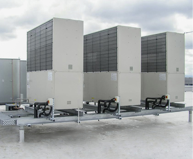 



1
 Gasmotorwärmepumpen in einer 3-Kaskade. 
