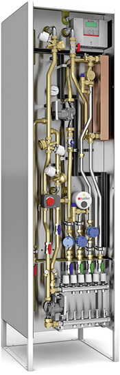 



Sailer: Wohnungsstation Centrasta mit Pufferspeicher. 
