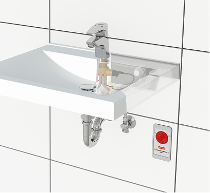 



Franke Aquarotter: Wandeinbau-Hygieneeinheit für Aquafit-Einhebelmischer.
