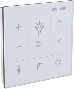 <p>
</p>
<p>
Geberit: AquaClean-Mera-Bedienpanel. 
</p> - © Geberit
 
Geberit: AquaClean-Mera-Bedienpanel.
