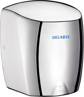 <p>
</p>
<p>
Kuhfuss Delabie: Händetrockner Highflow. 
</p> - © Kuhfuss Delabie
 
Kuhfuss Delabie: Händetrockner Highflow.