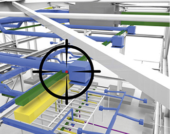 
Data Design System: Gewerkeübergreifende Kollisionsprüfung mit DDS-CAD 12.



