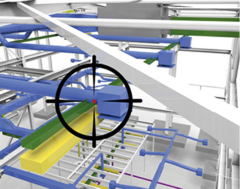 <p>
Data Design System: Gewerkeübergreifende Kollisionsprüfung mit DDS-CAD 12.
</p>

<p>
</p> - © Data Design System

