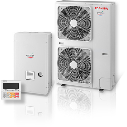 <p>
</p>
<p>
Toshiba: Estia-Wärmepumpe. 
</p> - © Toshiba
 
Toshiba: Estia-Wärmepumpe.