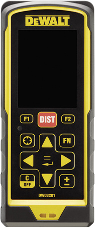 <p>
</p>

<p>
Dewalt: Laser-Distanzmesser DW 03201.
</p> - © Dewalt

